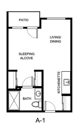 PWHL_IL_Magnolia_Suite 1BA_335 sq. ft.